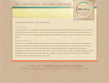 Tablet Screenshot of brienlawllc.com